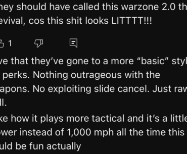 Some replies to Nick Mercs first win on the alpha build of WZ2.0