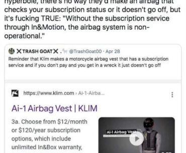 Pay your subscription or die