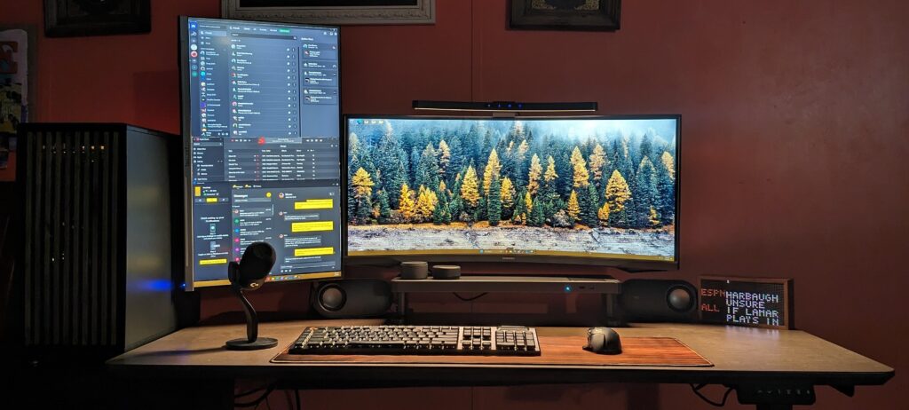 After about 18 months without a PC or battle station of any kind, we're back!