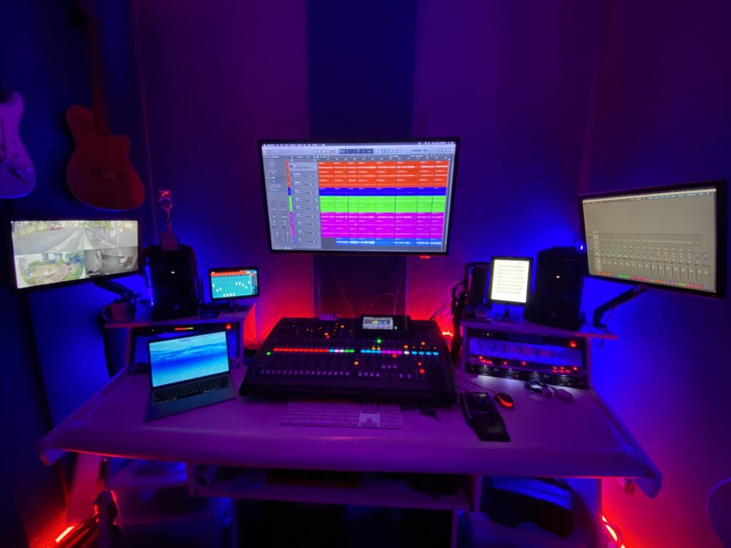 My recording studio battle station 😄