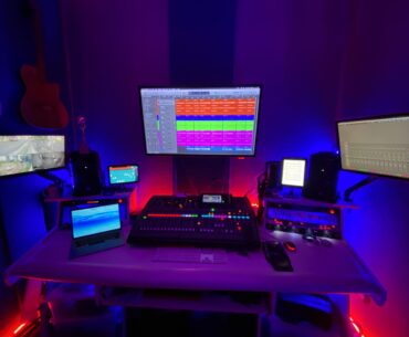 My recording studio battle station 😄