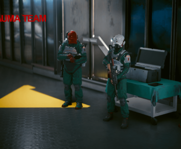 After played a few hours on Trauma Drama minigame, reached 451k points without glitches and now have finally my TRAUMA TEAM suit, placed also a armor plate and TT ammo chest rig and masamune from Trauma Team and did this picture for the inmortality! (just 1 mod to wear more clothes at same time).
