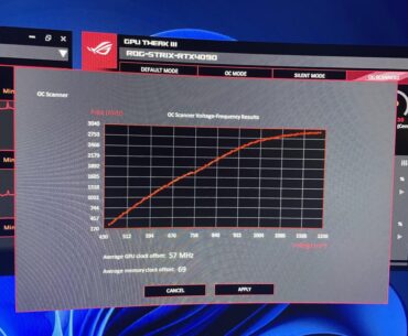 Just did an auto oc 4090 strix oc looking for help and tips! Check pic and description