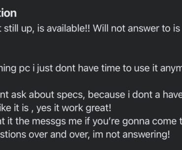 "This pc is great! I just don’t know what’s in it."