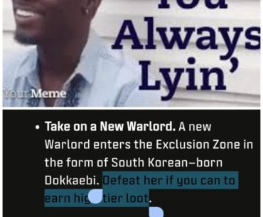 New warlord