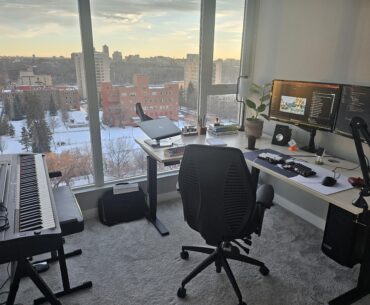 My gaming, home office, and music creation / listening room