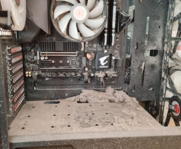 So...customer just brought in this PC for "a little cleaning"