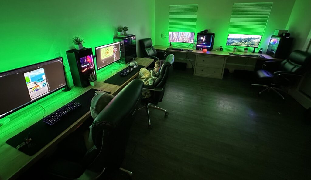 Family Battle station