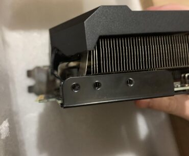 Got this (3060?) at an amazon return store, for $15 it was worth the risk. Is the damage substantial?