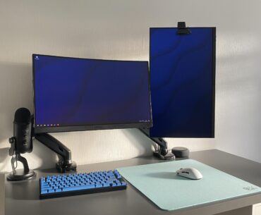 Setup in 2024... I like blue.