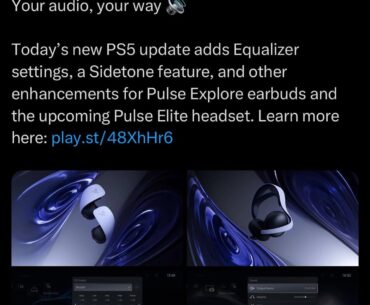 Sound EQ coming to PS5?