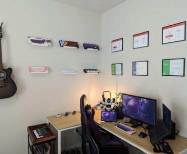 Started redoing the battlestation a little this weekend. Pretty happy with how it's turning out!
