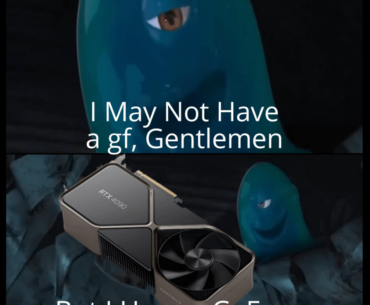 There's only room for one GF in our lives.