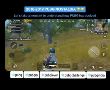 2018-2019 PUBG nostalgia video I created :)