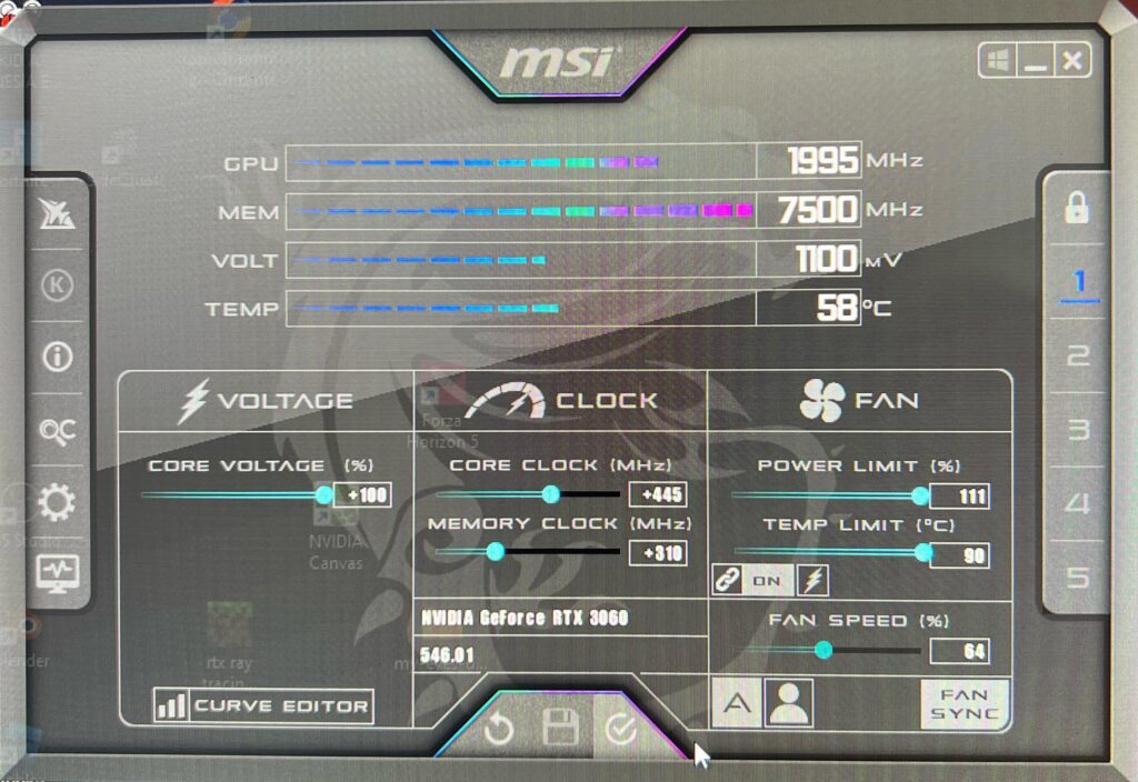 Is this reasonable for a 3060 OC?