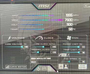 Is this reasonable for a 3060 OC?