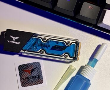 Water cooled SSD