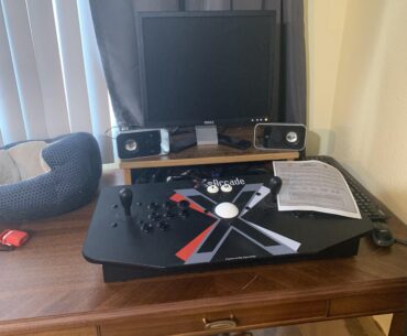 my new arcade gaming rig is all good to go!