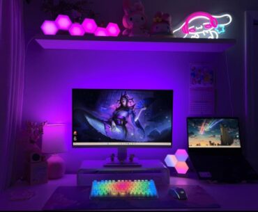 new gaming setup (-:
