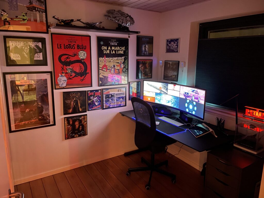 My Battlestation - used for work and smart homing...
