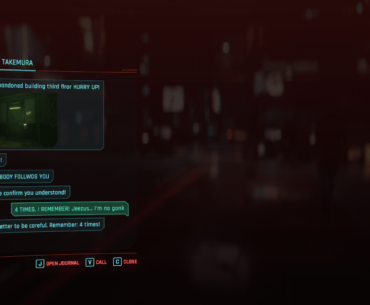 Love the little details, like the spelling mistakes here due to being in a hurry.