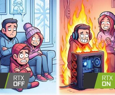 Portal RTX keeps the office nice and toasty