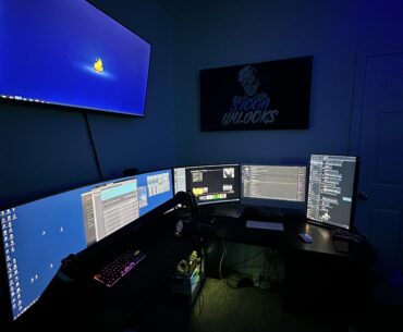 New station at the new apartment!