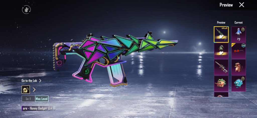 What yall think of the new honey badger skin?