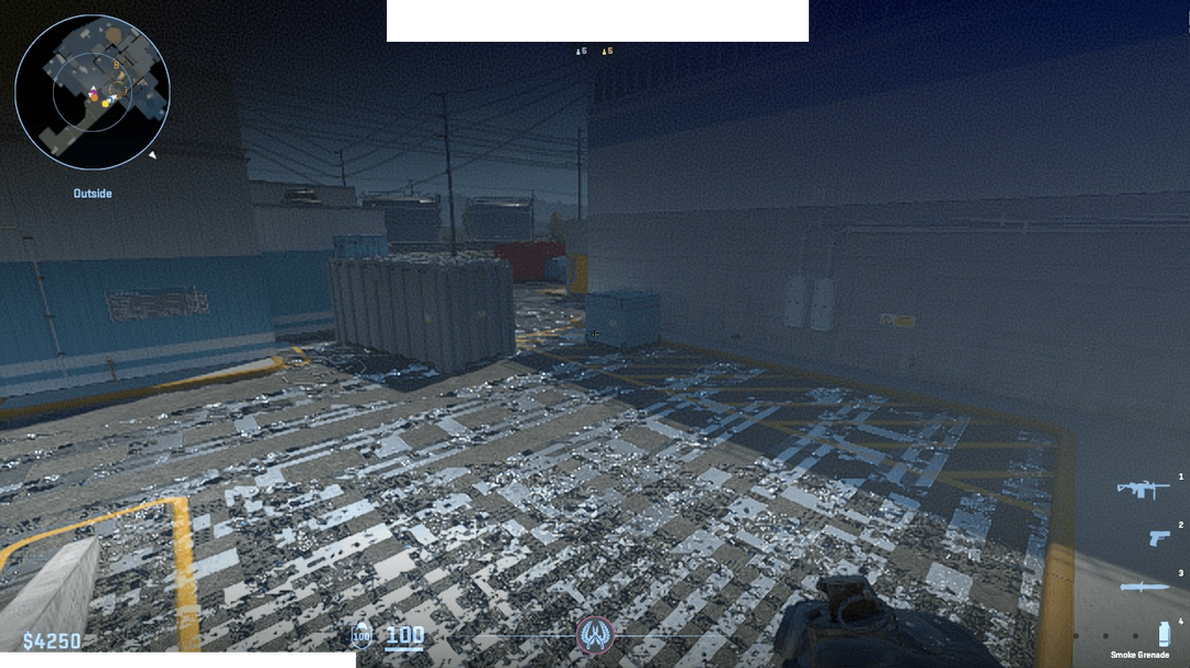 My friend with a old computer has the weirdest graphical bugs on cs2 ...