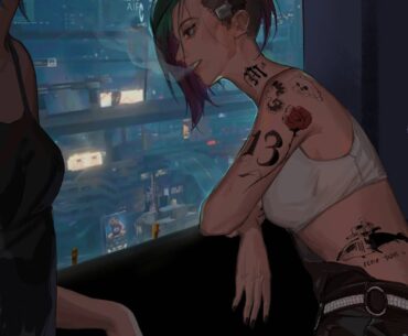 V and Judy by peace