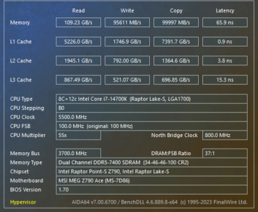 Aida64 Memory Test, Is this a decent latency + frequency result?
