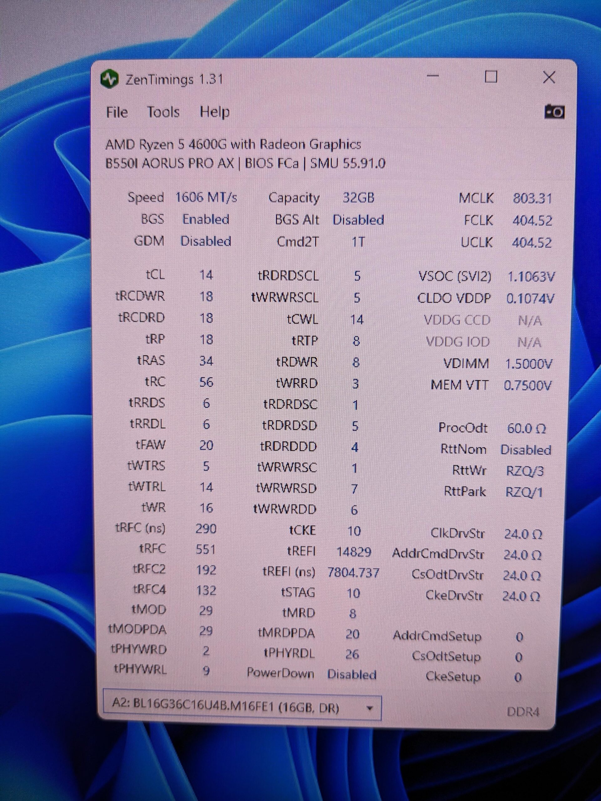 First RAM overclock (ever) First RAM overclock (ever)