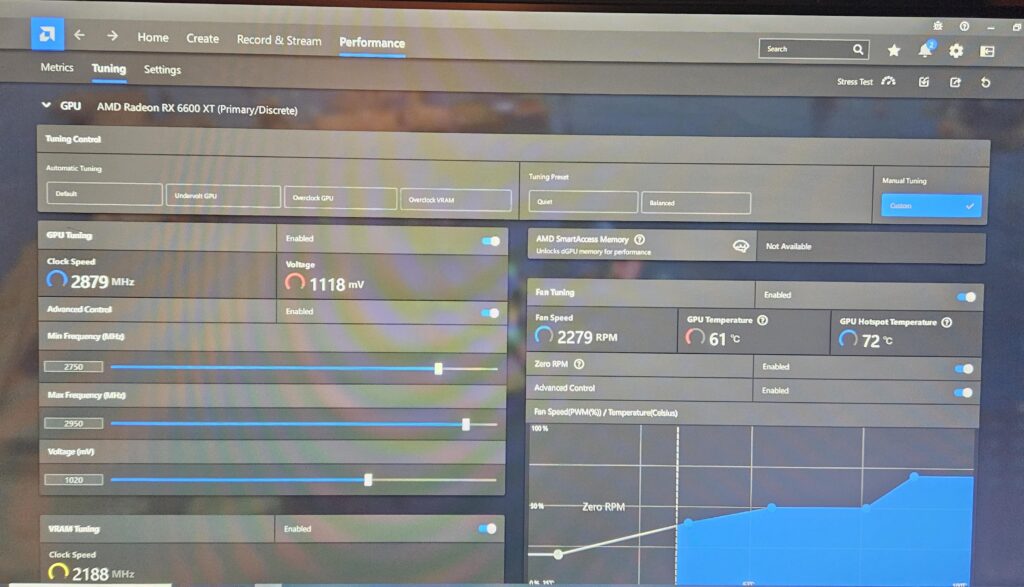 6600xt sapphire nitro overclock/undervolt results 6600xt sapphire nitro overclock/undervolt results