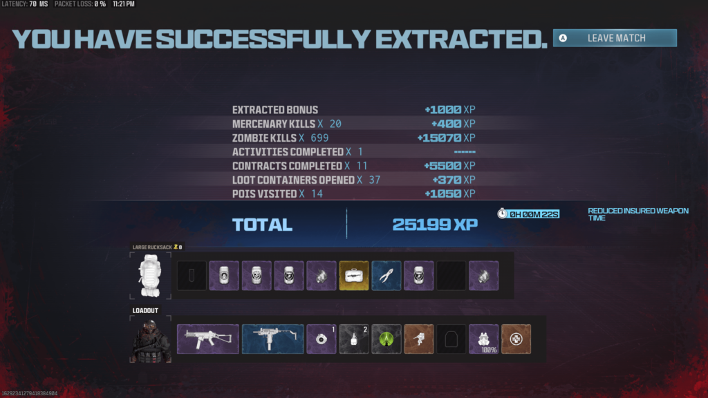 Insured weapon cool downs are great.