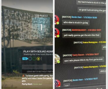 Won a game after an hour in the gulag