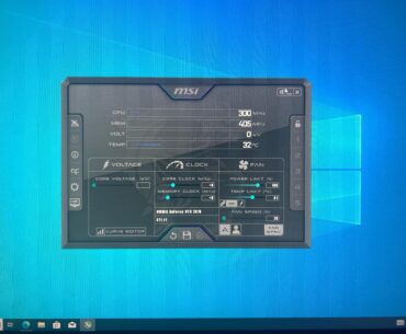 Possibly overclocked gpu too much