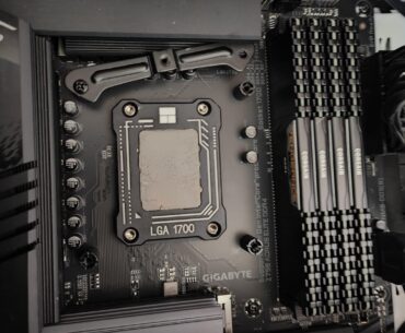 CPU lapping and contact frame