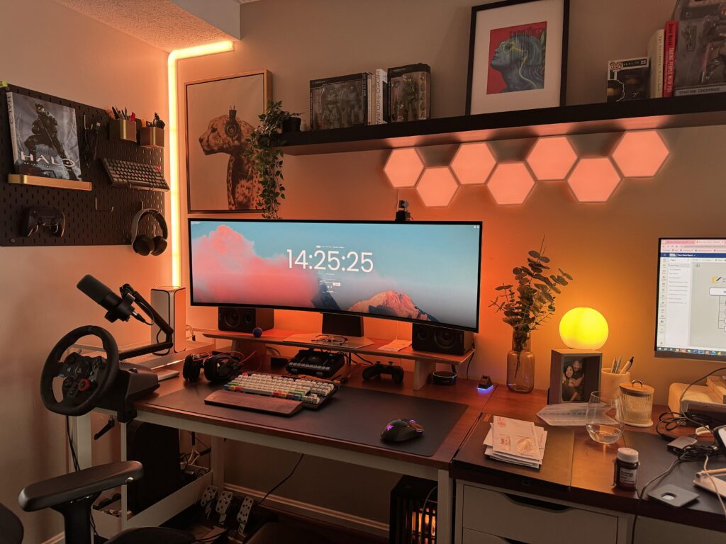 new setup location with wife