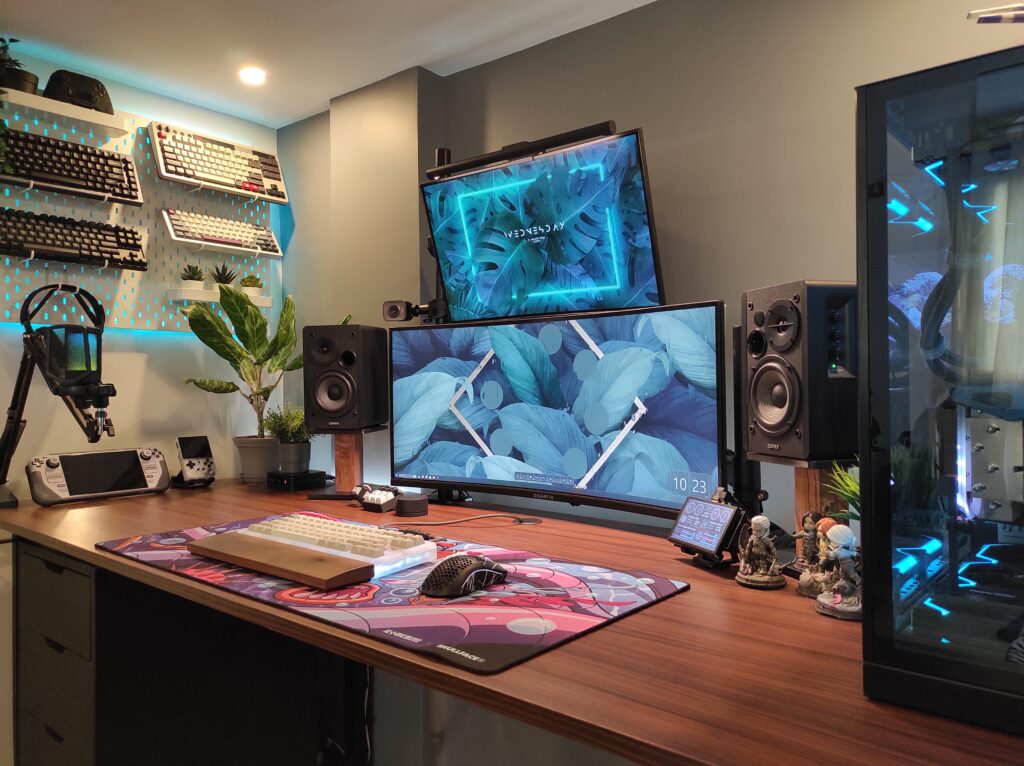 New home, new setup. ❤️