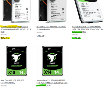 Any reason "Manufacturer Recertified" drives would be cheaper than "Seller Refurbished" drives?