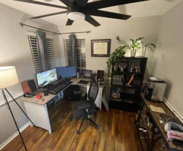 My new station as we await first baby