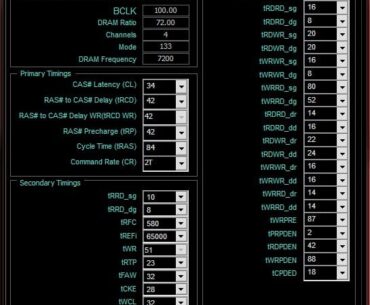 Request help with tightening ram timings