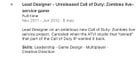 Former Raven Software employee’s LinkedIn claims that in 2011 Raven was working on a Zombies live services game until Treyarch said no