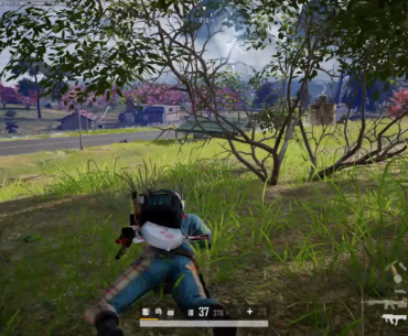 I never lay down but it worked here. Also, use the weapons that are at your skill level…