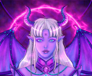 Vi the dragon, by me,2024