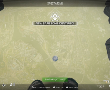 When you die to gas in final circle with no one in sight, this is what is happening..