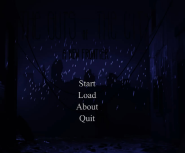 This is what the main menu of my game is going to look like
