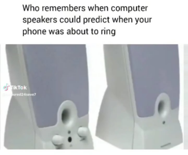 When speakers could tell the future