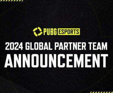 PUBG Esports Global Partner Teams 2024
