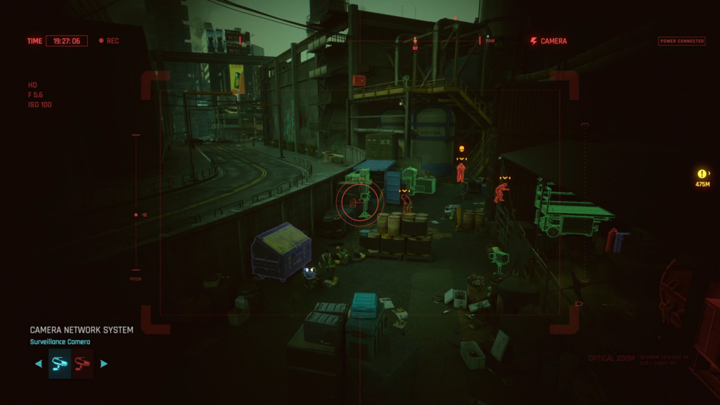 Using the environment to create traps for enemies
